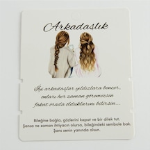 Arkadaşlık Bileklik Kartı-beyaz N162 Çok Renkli 85241277