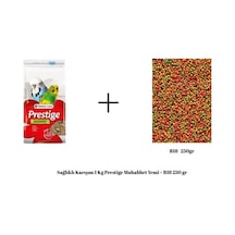 Verselelaga Prestige Muhabbet Yemi 1 Kg + B18 Pelet Yem 250 Gr 1 KG