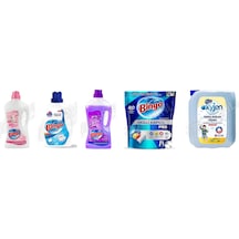 Bingo Yüzey Tem. Fresh 2.5 Lt + Beyazlar İçin Sıvı Det. 1755 Ml + Yüzey Tem. Fresh 2.5 Lt + Tablet Pro 80'li + Çamaşır Suyu 4 Lt 5'li Set Diğer