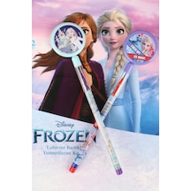 Yeni Sezon Lisanslı Elsa Frozen Yumurtalayan Labirent Figürlü Geçmeli Kurşun Kalem
