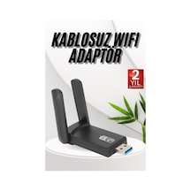 Wifi Adaptörü Bt5.0 Wifi 2'si Bir Arada Çift Bantlı Çift Anten Mh-hs7188-0091