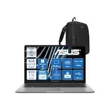 Asus ExpertBook P1 P1503CVA-ZC716512G0DP19 Core 7 240H 48 GB 2 TB SSD 15.6" W11P Dizüstü Bilgisayar + Zetta Çanta