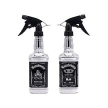500 Ml Profesyonel Kuaför Suluğu Yüksek Kaliteli Valf Sistemi İle İthal Su Püskürtme Şişesi Berber Ve Kuaför Kullanımı İçin Dayanıklı Sprey Saç Nemlendirme Şişesi Metalik Gri