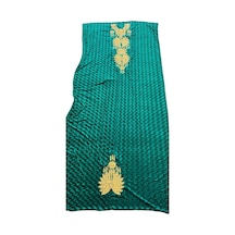 Nakış İşlemeli Kadife Elbiselik Kumaş 300x150cm 009 Çok Renkli