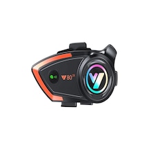 Y8002X Ip67 Su Geçirmez 2 Kişi 800 Metre Blueooth Interkom Motosiklet Kask Kulaklık