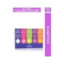 Volkan Ates Natural & Beauty 5'li Parfümlü Kolonya Seti 150 Ml