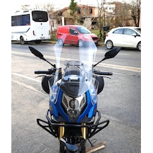 Motocam Cf Moto 650 Mt Ön Cam 2016-2026 Model 56cm Şeffaf Renkli 4mm