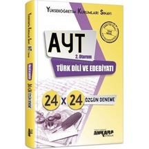 AYT 2. Oturum Türk Dili Ve Edebiyatı 24x24 Özgün Deneme / Kole...