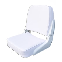 Sealux Tekne Kaptan Koltuğu. Beyaz. Katlanır Koltuk 48cm