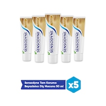 Sensodyne Tam Koruma+ Beyazlatıcı Diş Macunu 5 x 50 ML