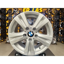4 Adet Bmw  7.5 16 5 120 Et44 72.6 Sılver Jant Yenilenmiş Takım