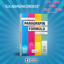 ORDİNAT YAYINLARI PARAGRAFIN FORMÜLÜ SORU BANKASI
