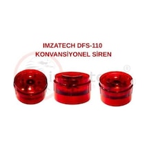 İmzatech Dfs-110 Flaşörlü Yangın Alarm Sireni-224579
