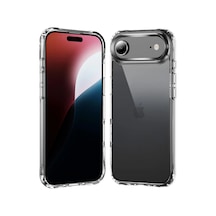 Apple iPhone Uyumlu,  17 Air Lüx Şeffaf Silikon - Şeffaf