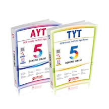Zafer Yayınları Ayt - Tyt 5 Li Deneme Sınavları 2 Li Kitap Seti -