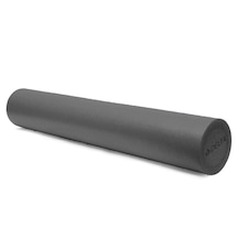 Delta 90 cm Uzunluk 15 cm Çap Yüksek Yoğunlukta Orta Sert Uzun Foam Roller Pilates Masaj Rulosu Siyah