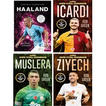 Benim Futbol Kahramanım İcardi - Muslera - Ziyech - Haaland Poster Sticker Futbolcu Kartı Hediyeli