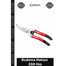 Budama Çelik Profesyonel Keskin Bahçe Tarım Yaylı Ağaç Bitki Çiçek Bağ Budama Makası 230 Mm