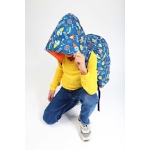 Kaukko Kids Sırt Çantası Evolution Space L5182 Lacivert
