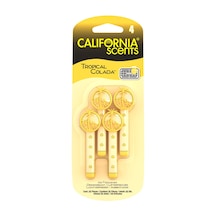 California Scents® Vent Stick "GoldenS Delight" Kalorifer Geçme Koku 4'lü Set