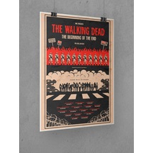 The Walking Dead Poster 40x60cm Commenwealth Afiş - Kalın Poster Kağıdı Dijital Baskı