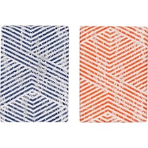 Samteks Çift Kişilik Desenli Pike 200 X 220 4 Adet Çok Renkli