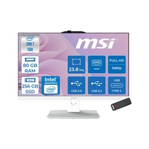MSI MODERN AM242P 1M-2288NEUF26 Core 7 150U 80 GB 256 GB SSD 23.8" Free Dos AIO Masaüstü Bilgisayar