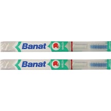 Banat Yetişkin Diş Fırçası Medium Turkuaz 2 Adet