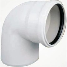 Kalde Pvc Atık Su Borusu 3,2 Mm 100 Lük 90 Derece Dirsek