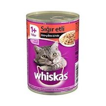 Gravy Soslu Sığır Etli Yetişkin Kedi Konservesi 6 Adet 400 Gr