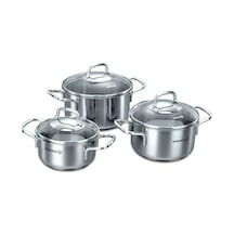 Korkmaz A1650 Perla Çelik Tencere Seti
