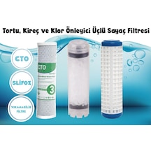 Sulook Bina Girişi Tortu,kireç Klor Önleyici Üçlü Yedek Filtre Seti