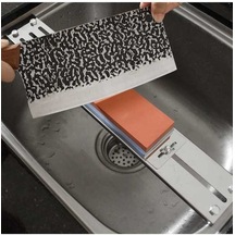 Wondernest Paslanmaz Çelik Evye Bileyici, Bıçak Açıcı Lichen Wondernest Paslanmaz Çelik Evye Bileyici, Bıçak Açıcı Lichen