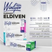 Reflex Winlyex Pudrasız Vinil Muadil Eldiven 5 x 100'lü