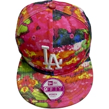 New Era Los Angeles Batik Desen Snapback Kadın Şapka
