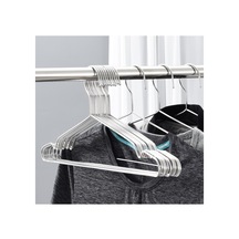 Metal Elbise Askısı 48 Adet Kıyafet Askısı Pantolon Askısı Tel Askı