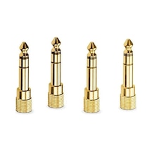3.5 Mm - 1/4" Trs Jack Dönüştürücü, Yüksek Kalite