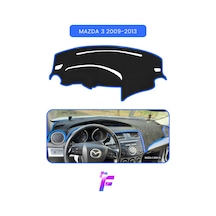 Mazda 3 2009-2013 Araca Özel Torpido Örtüsü Ön Göğüs Kılıfı Tam Koruma Oto Aksesuar Td35
