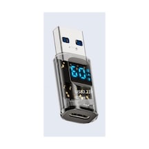 Livx Revolution Usb 3.2 To Type C Dönüştürücü 60w Hızlı Şarj 10gbps Veri Transferi Dijital Ekran Otggf Sku: Smg8690010085870
