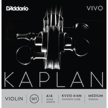 D'Addario Kv310 4/4M Kaplan Vivo Keman Teli