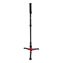 Ayex Km-3060 Profesyonel Monopod 160cm, 3kg Taşıma Kapasiteli, 1/4 & 3/8 Çift Taraflı Vida Uyumlu, Stabil Tabanlı