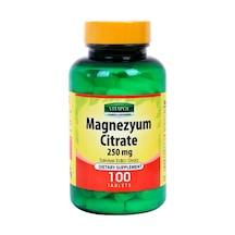 Vitapol Magnezyum Sitrat B6 100 Tablet Magnesium Citrate