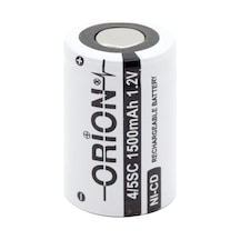 Orion 1500 mAh 1.2 V 4/5SC Boy Ni-CD Industrial Şarj Edilebilir Pil