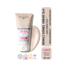 Byphasse Anti-Aging 3'ü 1 Arada Renkli Güneş Kremi Light SPF50+ 50 ML