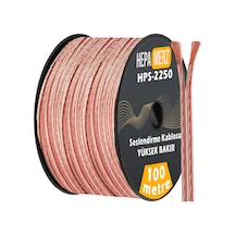 Hepa Merz Hps-2250 Bakır Ses Hoparlör Kablosu 2x2.5 Mm 100 Mt.