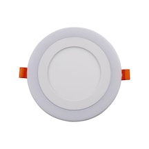 Noas Yl11 0600 Sıva Altı 6+3w 3 Fonksiyonlu Yuvarlak Led Spot 6500k Beyaz+mavi Beyaz