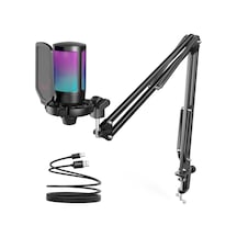 Fifine Ampligame A6T Twitch Youtuber Yayıncı USB Mikrofon Seti