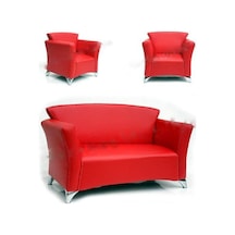 Koltukstilim Jumbo Oturma Grubu Kırmızı