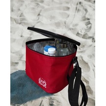 Vip Termos Çanta 11 L Plaj Tipi Buzluk Soğutucu Çanta Kırmızı
