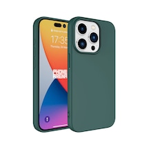 Apple Uyumlu iPhone 15 Pro Max Hptk Lsr Lansman Kılıf-koyu Yeşil Koyu Yeşil
